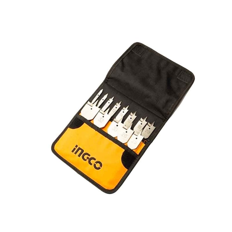 Ingco Drill Bits Ingco - Flat Wood Drill Bits set (13pcs) - AKD41301