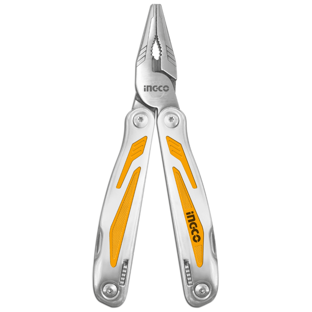 Ingco Multi Tools & Knives Ingco Foldable 15 Multi-Function Tool with Stainless Steel Handle – HFMFT0115