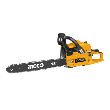 Ingco Chainsaw Ingco Gasoline Chainsaw | 18" & 24" | 2-Stroke Motor - GCS45185 & GCS62241