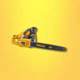 Ingco Chainsaw Ingco Gasoline Chainsaw | 18" & 24" | 2-Stroke Motor - GCS45185 & GCS62241