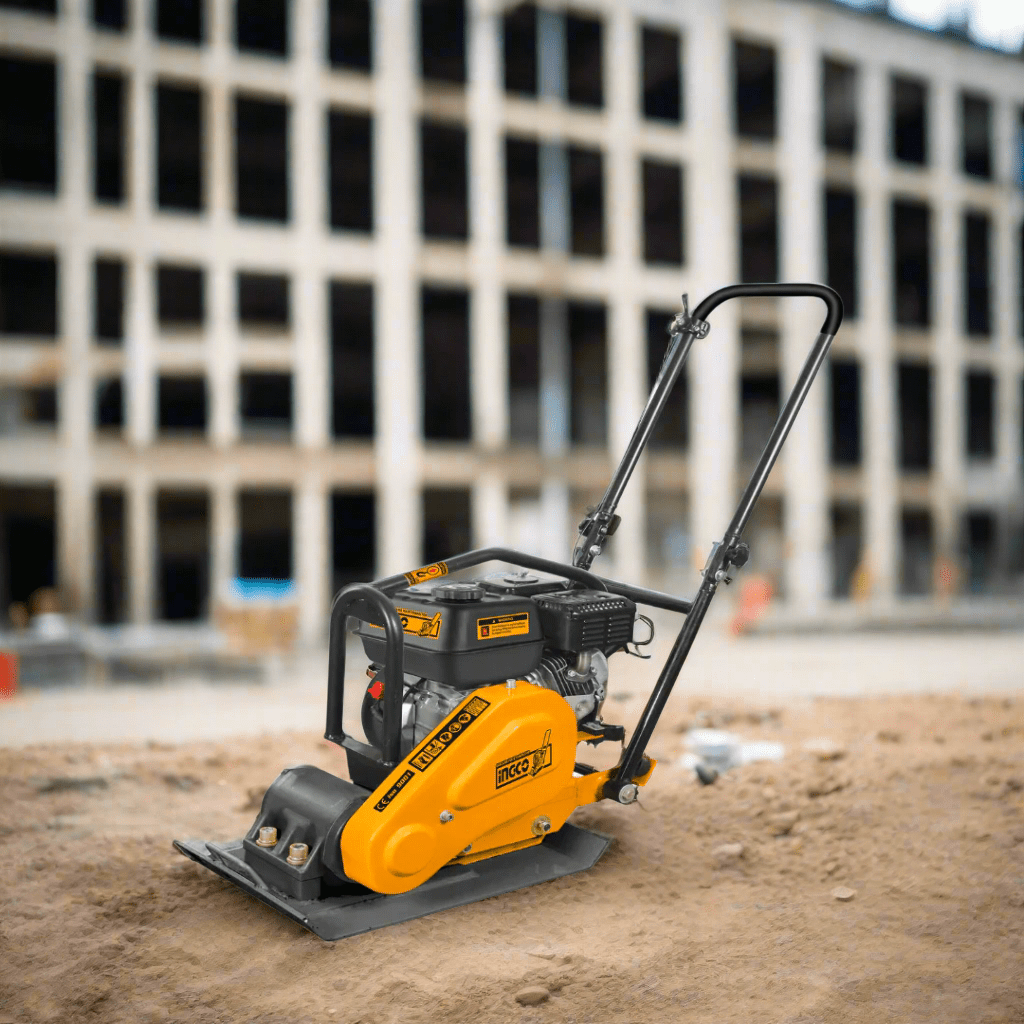 Ingco Construction Equipment Ingco Gasoline Plate Compactor 4.8 KW (6.5HP) 60Kg - GCP060-2