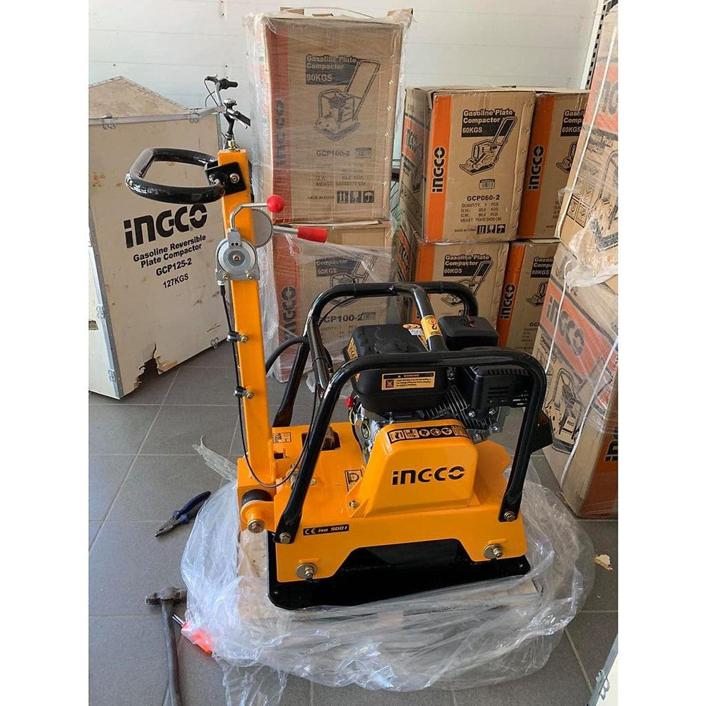 Inco Plate Compactor Machine Buy Ingco 6.0KW (9.0HP) Gasoline Reversible Plate Compactor with 30.5kN ...