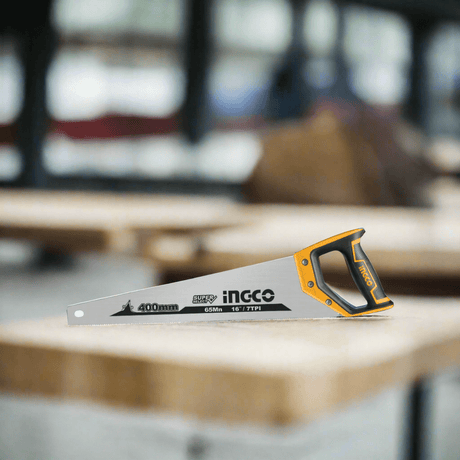 Ingco Hand Saws & Cutting Tools Ingco Hand Saw 7TPI with Teeth Protector – HHAS15400 & HHAS15450