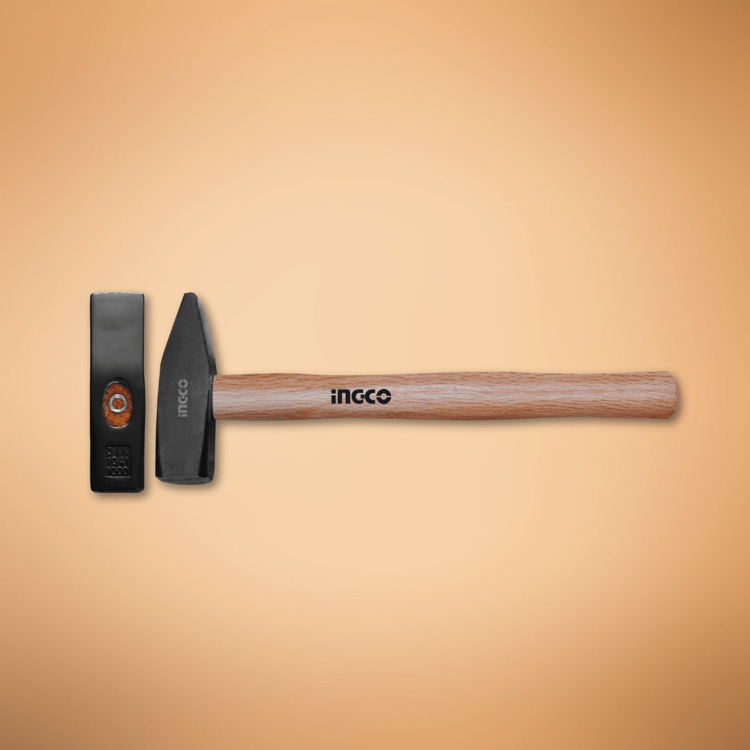 Ingco Hammers Mallets & Sledges Ingco Hardwood Handle Machinist Hammer 300g - HMH040300
