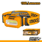 Ingco Specialty Safety Equipment Ingco Headlamp - HHL013AAA5