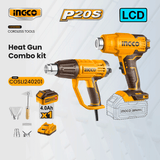 Ingco Heat Gun Ingco Heat Gun 2000W & 20V Lithium-Ion Heat Gun - COSLI240201