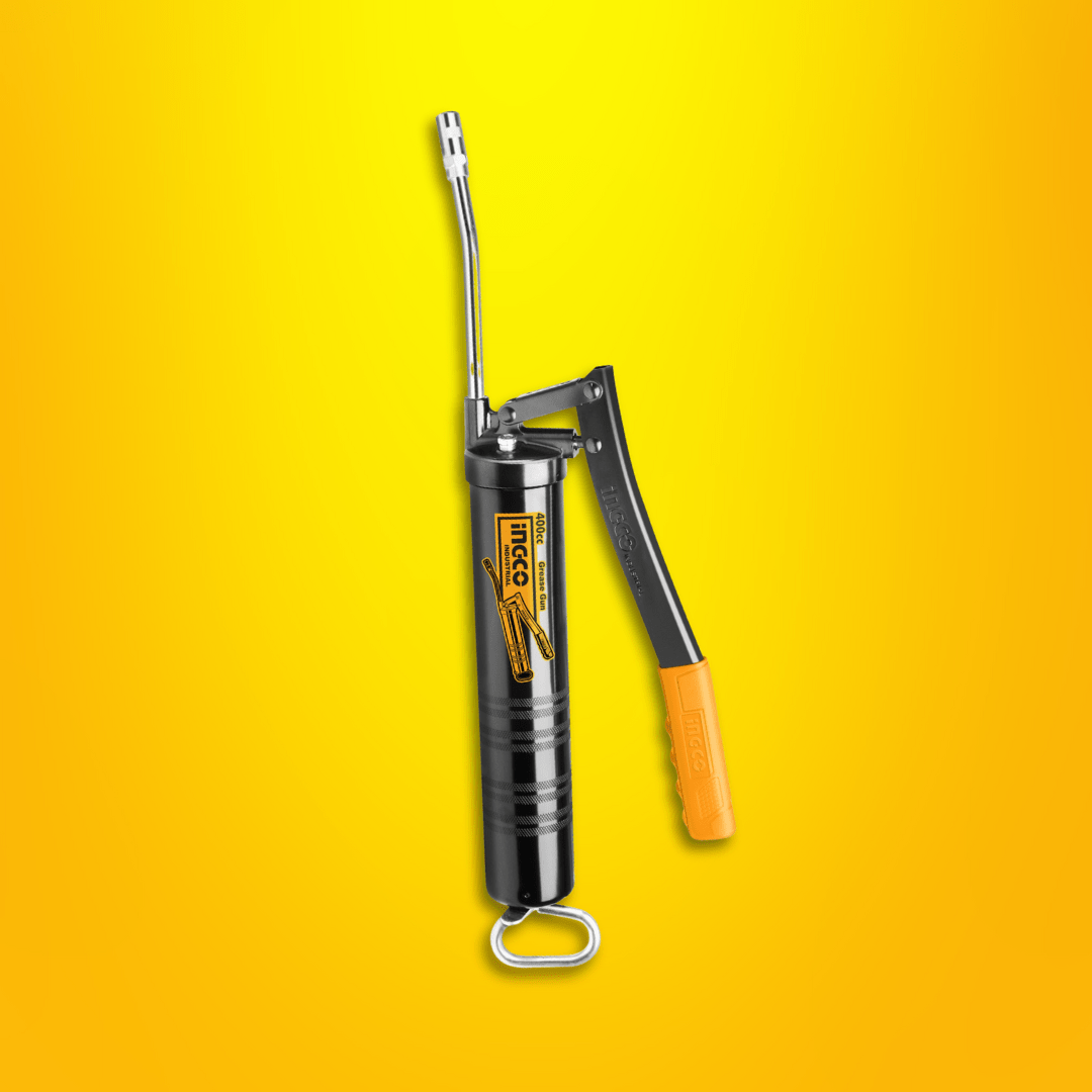 Ingco Caulking Gun Ingco Heavy-Duty Grease Gun 400CC with High-Pressure Hose – GRG015001