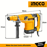 Ingco Drill Ingco Heavy Duty Rotary Hammer Drill with SDS Max 1200W - RH1200428