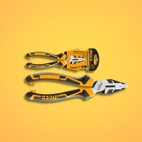 Ingco Pliers Ingco High Leverage Combination Pliers 7" with Multi-Function Design – HHCP28180