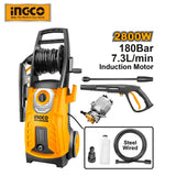 Ingco Pressure Washer Ingco High Pressure Washer 2800W 180Bar - HPWR28008