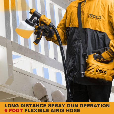 Ingco Spray Gun Ingco HVLP Floor Based Spray Gun 550W - SPG5008