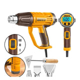 Ingco Heat Gun Ingco Industrial Heat Gun With LCD Screen 2000W  - HG200058