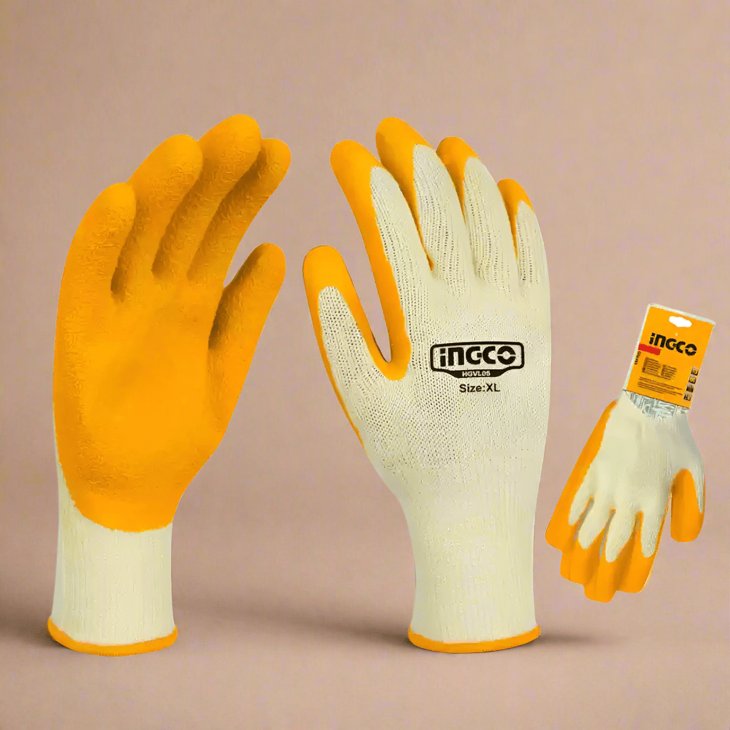 Ingco Work Gloves Ingco Industrial Latex Gloves - HGVL05