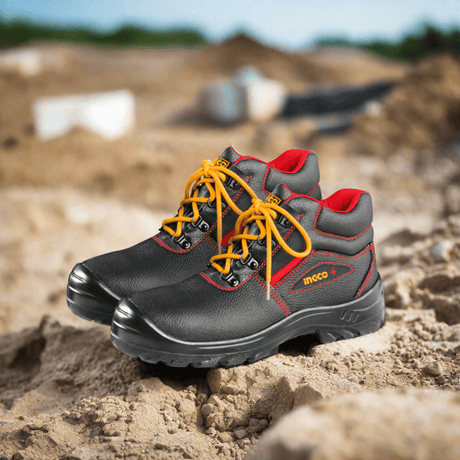Ingco Boots & Footwear Ingco Insulated Safety Boots with Steel Toe Cap & 6KV Protection – SSH07IDSB