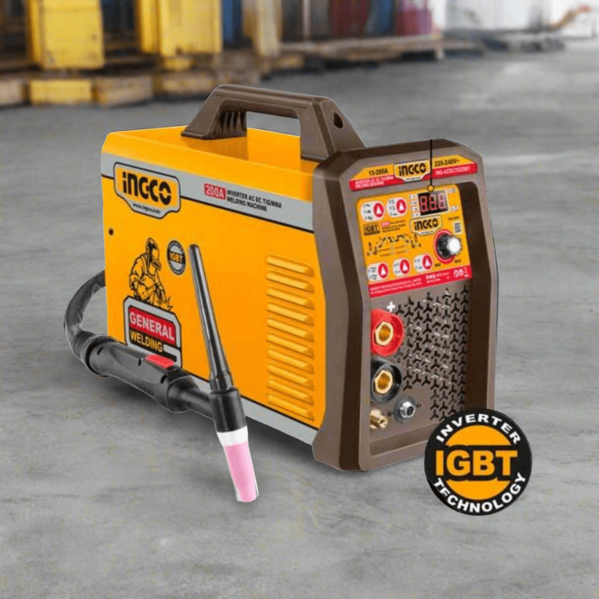 Buy Ingco 200A Inverter AC/DC TIG/MMA Welding Machine – ING-ACDCTIG2001 ...