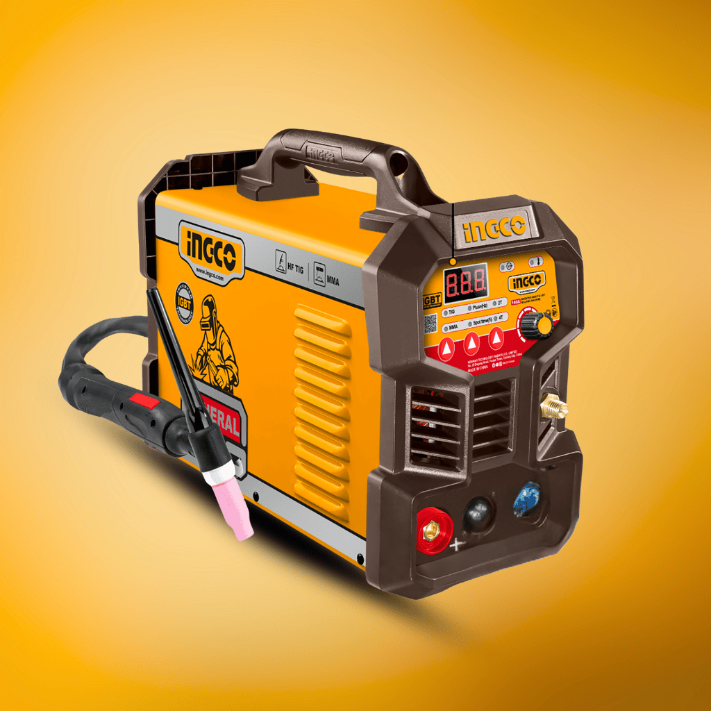 Ingco Welding Machine & Accessories Ingco Inverter TIG/MMA Welder 160A IGBT -  ING-TIG16058