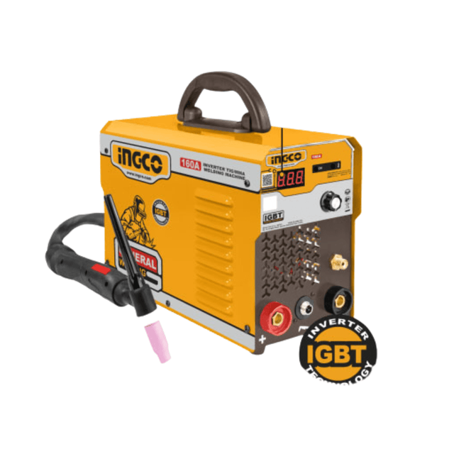 Ingco Welding Machine & Accessories Ingco Inverter TIG/MMA Welding Machine 160A with 40% Duty Cycle - ING-TIG1601