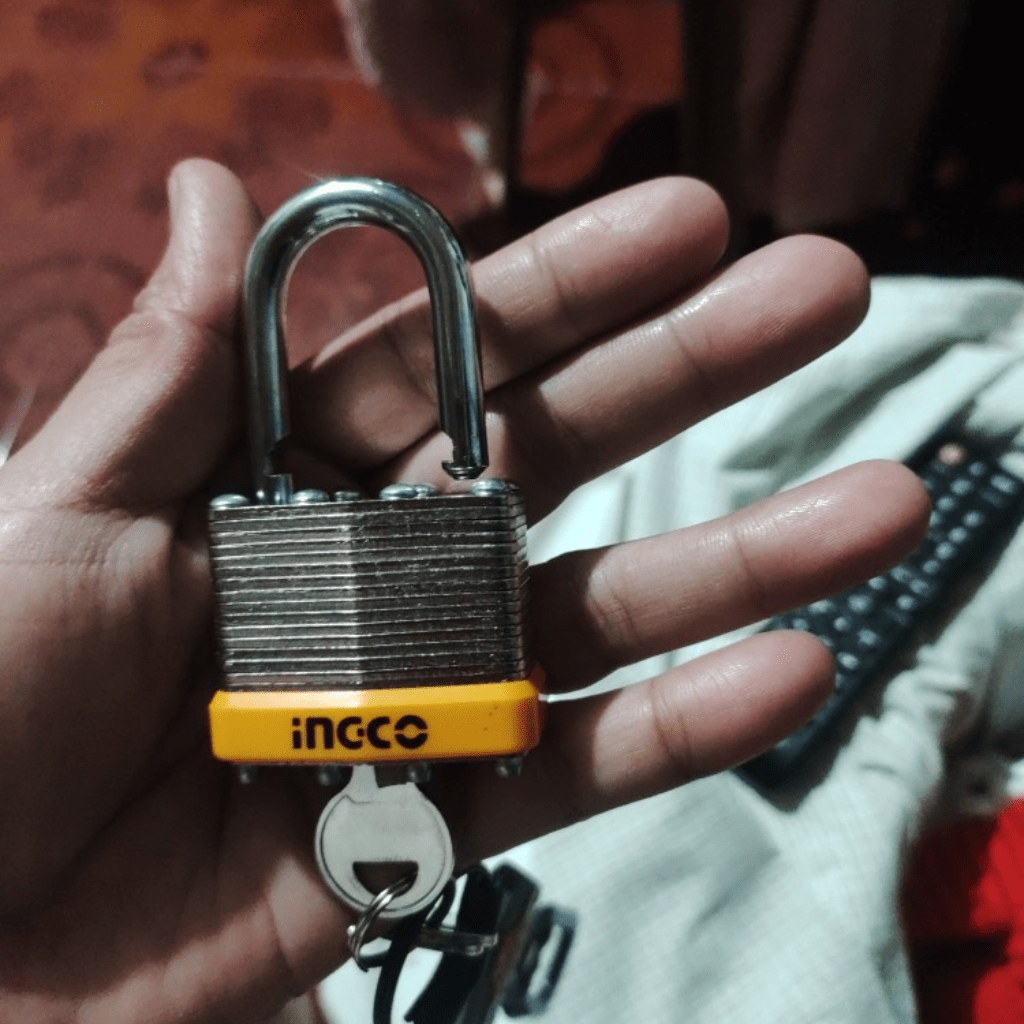 Ingco Padlocks & Accessories Ingco Iron Laminated Padlock 40mm - DLPK0401