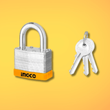 Ingco Padlocks & Accessories Ingco Iron Laminated Padlock 40mm - DLPK0401