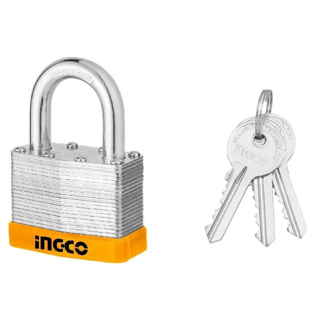 Ingco Padlocks & Accessories Ingco Iron Laminated Padlock 40mm - DLPK0401