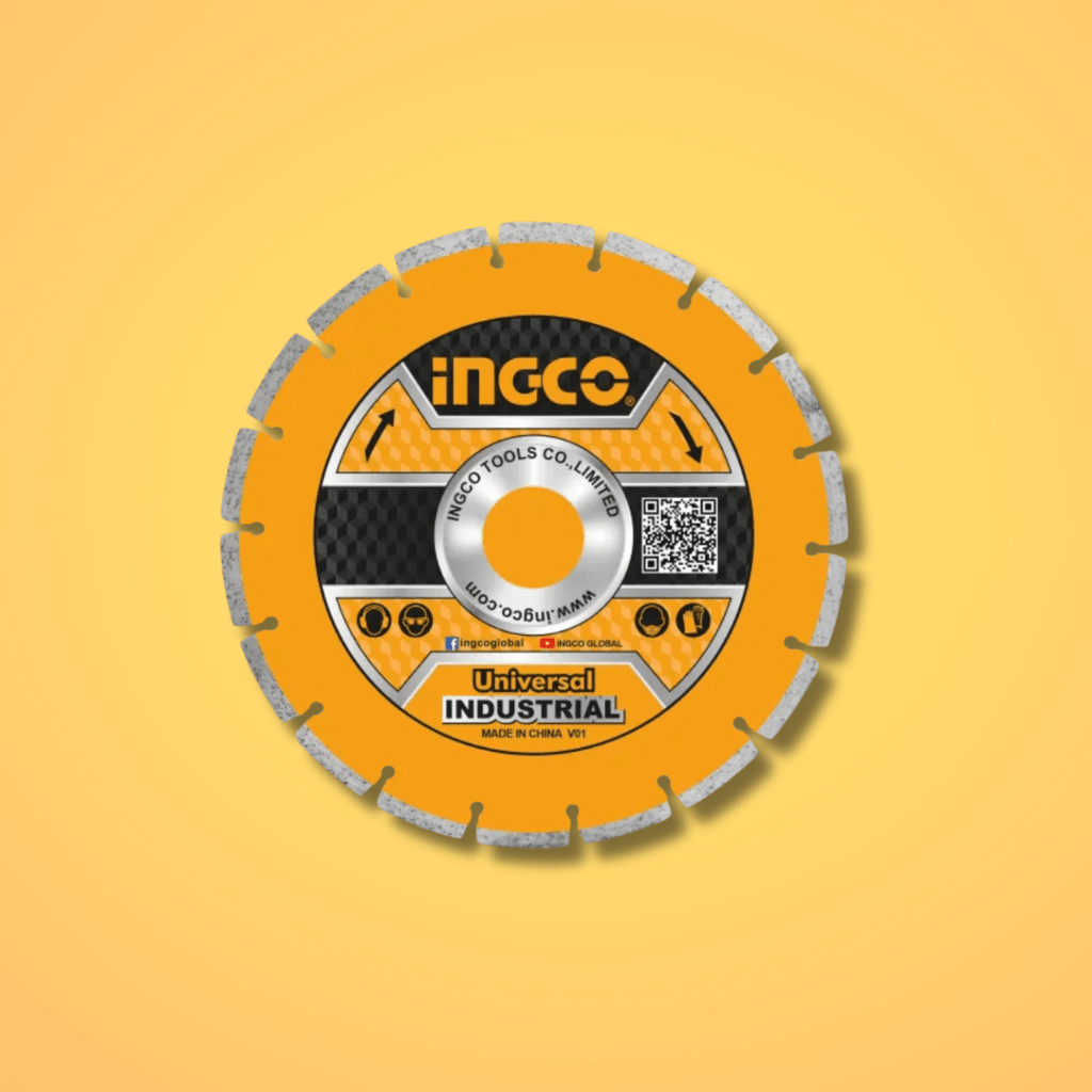 Ingco Grinding & Cutting Wheels Ingco Laser Welded Rim Diamond Disc for Asphalt Cutting 405mm – DMD064051