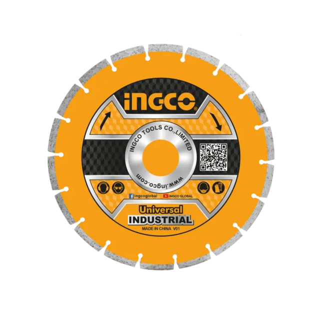 Ingco Grinding & Cutting Wheels Ingco Laser Welded Rim Diamond Disc for Asphalt Cutting 405mm - DMD064051