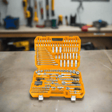 Ingco Power Tool Combo Kit Ingco Lithium-ion 126 Pcs Cordless Impact Wrench Tools Set - HKTHP31261