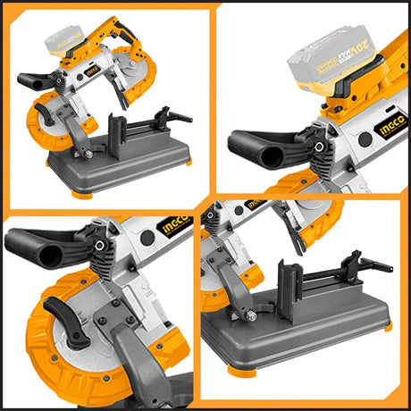 Ingco Bench & Stationary Tool Ingco Lithium-Ion Band Saw 20V 4.0Ah - CBSLI20127