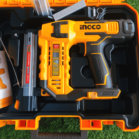 Ingco Nailer & Stapler Ingco Lithium-Ion Cordless Brick Nailer 20V 18mm - CSTLI3805
