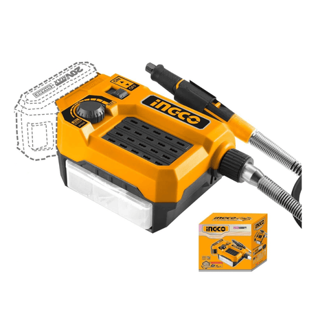 Ingco Grinder Ingco Lithium-Ion Cordless Die Grinder with 20V 2.0Ah Battery & Charger - CMGLI20011