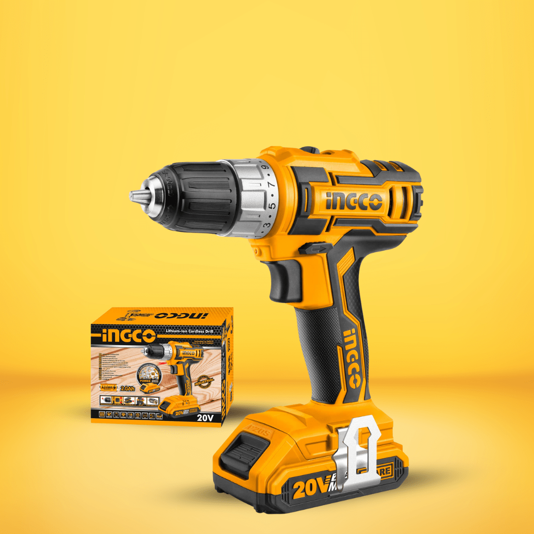 Ingco Drill Ingco Lithium-Ion Cordless Drill 20V - CDLI20021