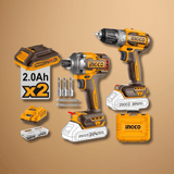 Ingco Impact Wrench & Driver Ingco Lithium-Ion Cordless Drill & Impact Driver - CKLI20272