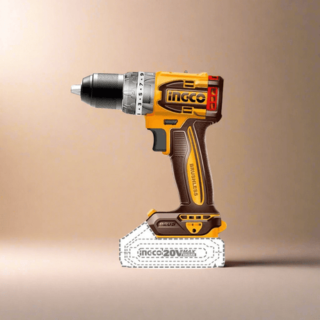 Ingco Drill Ingco Lithium-Ion Cordless Hammer Impact Drill 20V - CIDLI206021