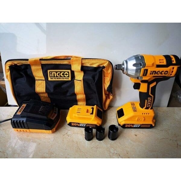 Ingco Impact Wrench & Driver Ingco Lithium-Ion Cordless Impact Wrench - CIWLI2001