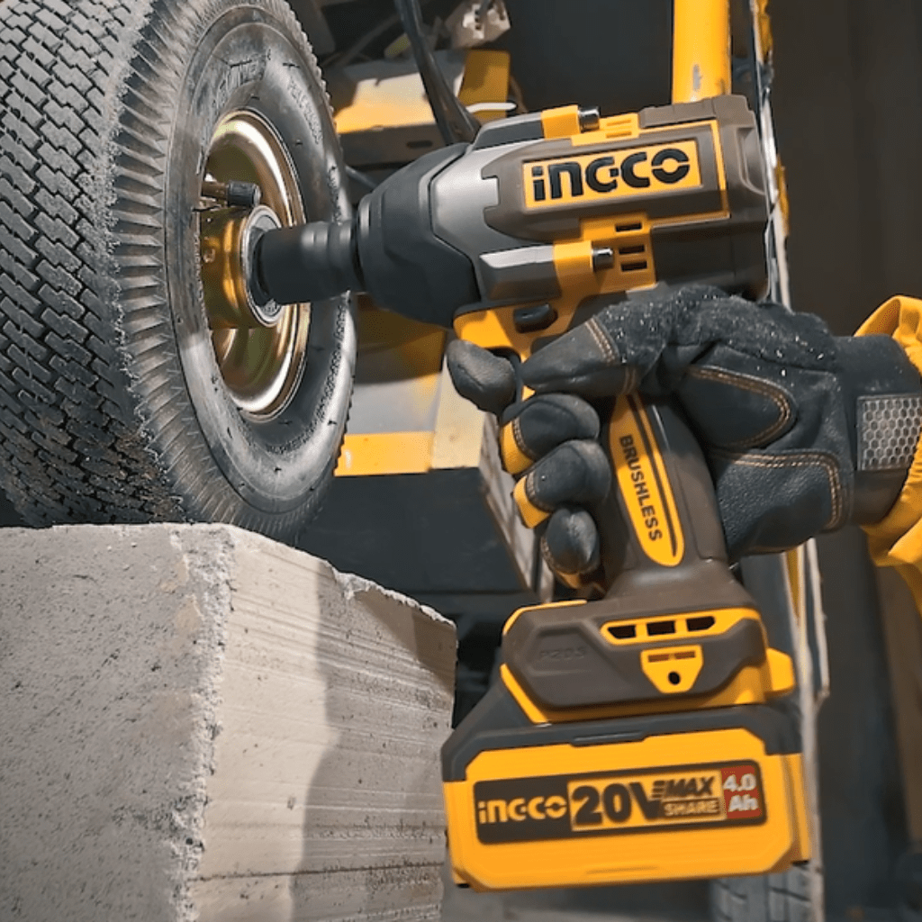 Ingco Impact Wrench & Driver Ingco Lithium-Ion Cordless Impact Wrench - CIWLI2085