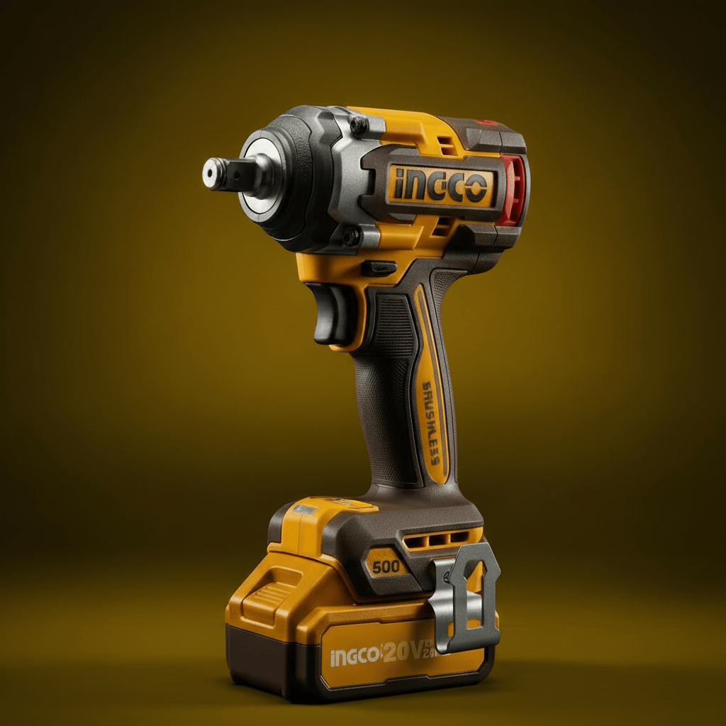 Ingco Impact Wrench & Driver Ingco Lithium-Ion Cordless Impact Wrench Without Battery And Charger - CIWLI20501