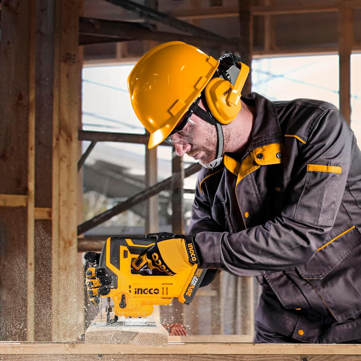 Ingco Jigsaw Ingco Lithium-Ion Cordless Jig Saw 20V 2.0Ah - CJSLI8501