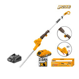 Ingco Trimmer Ingco Lithium-Ion Cordless Pole Hedge Trimmer with 20V 2.0Ah Battery & Charger - CPHT2016012