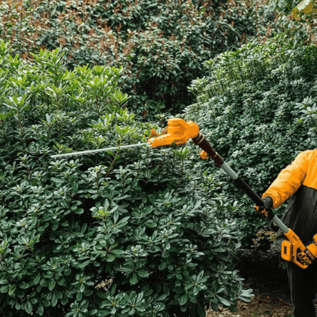 Ingco Trimmer Ingco Lithium-Ion Cordless Pole Saw with Pole Hedge Trimmer with 20V 2.0Ah Battery & Charger - CPTS201681