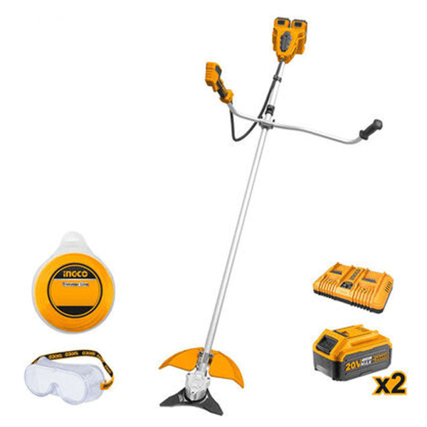 Buy Ingco Lithium-Ion Cordless String Trimmer & Bush Cutter ...