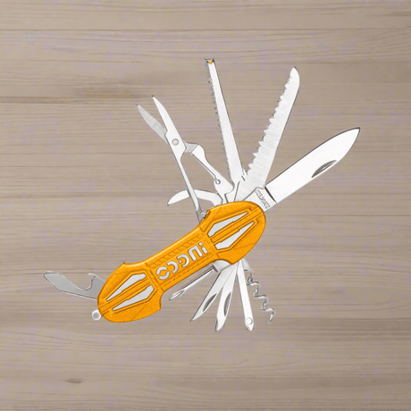 Ingco Multi Tools & Knives Ingco Multi-Function Pocket Folding Knife with 15 Tools – HMFK8158
