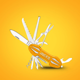 Ingco Multi Tools & Knives Ingco Multi-Function Pocket Folding Knife with 15 Tools – HMFK8158