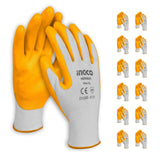 Ingco Work Gloves Ingco Nitrile Coated Gloves - HGNG04 & HGNG04.L