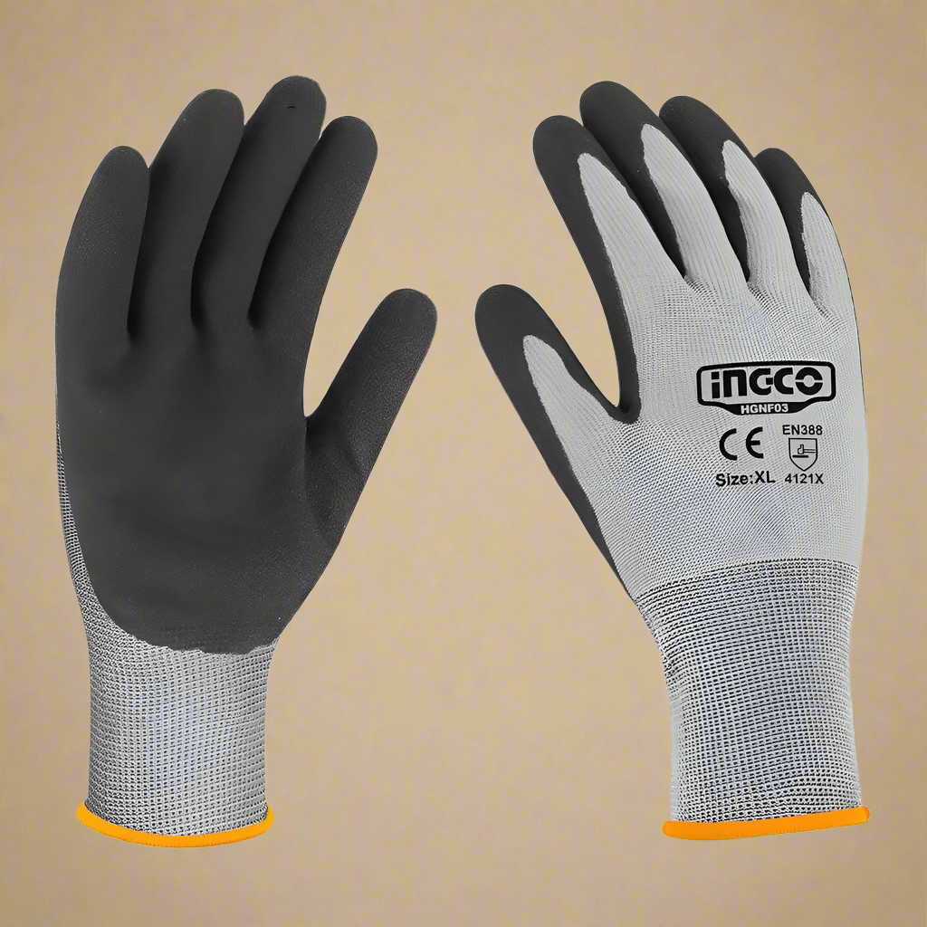 Ingco Work Gloves Ingco Nitrile Gloves - HGNF03