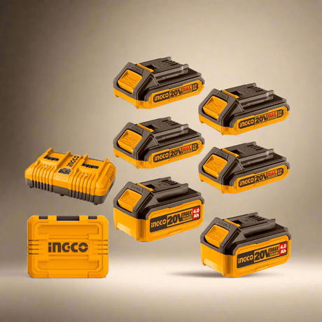 Ingco Batteries & Chargers Ingco P20S Lithium-Ion Battery and Charger Kit - COSLI230701