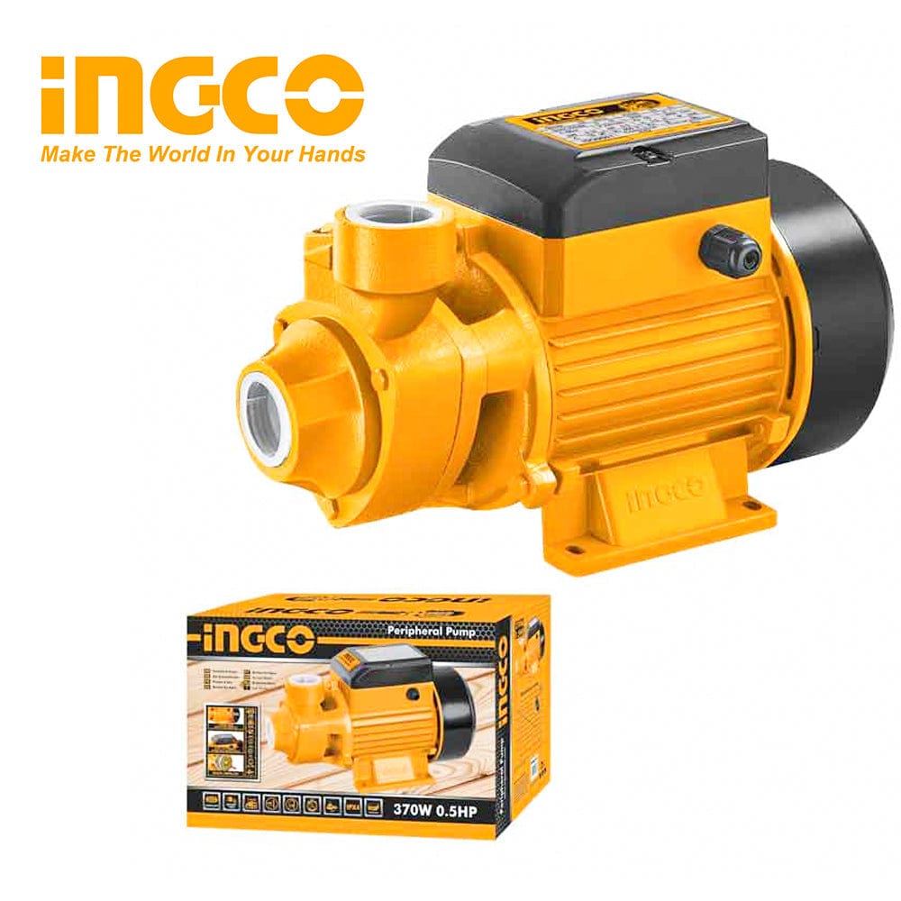 Ingco Peripheral Pumps Ingco Peripheral Water Pumps - 1HP, 0.75HP & 0.5HP