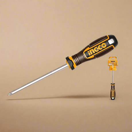 Ingco Screwdrivers Ingco PH2 6.0x125mm Philips Screwdriver - HSDPH2125