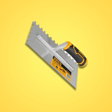 Ingco Specialty Hand Tools Ingco Plastering Trowel with Teeth 280x130mm – HPTT28138