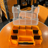 Ingco Tool Boxes Bags & Belts Ingco Plastic Organizer 15" - PBX1511