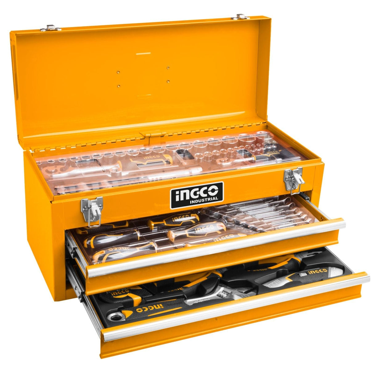 Ingco Tool Boxes Bags & Belts Ingco Portable Drawer Tool Box - HTB06